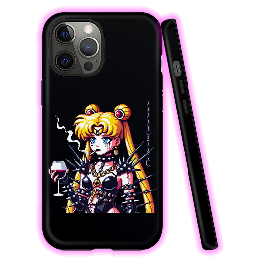 Punk Moon Phone Case