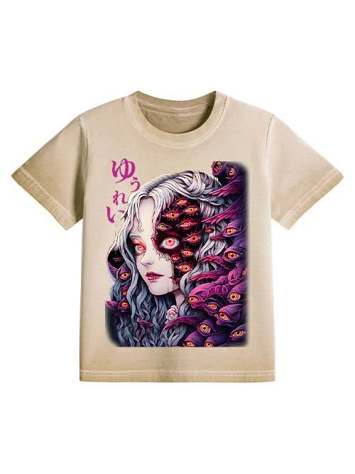 The Allure Of A Thousand Eyes Washed Slim Tshirt-ClassyOutlaw Sale