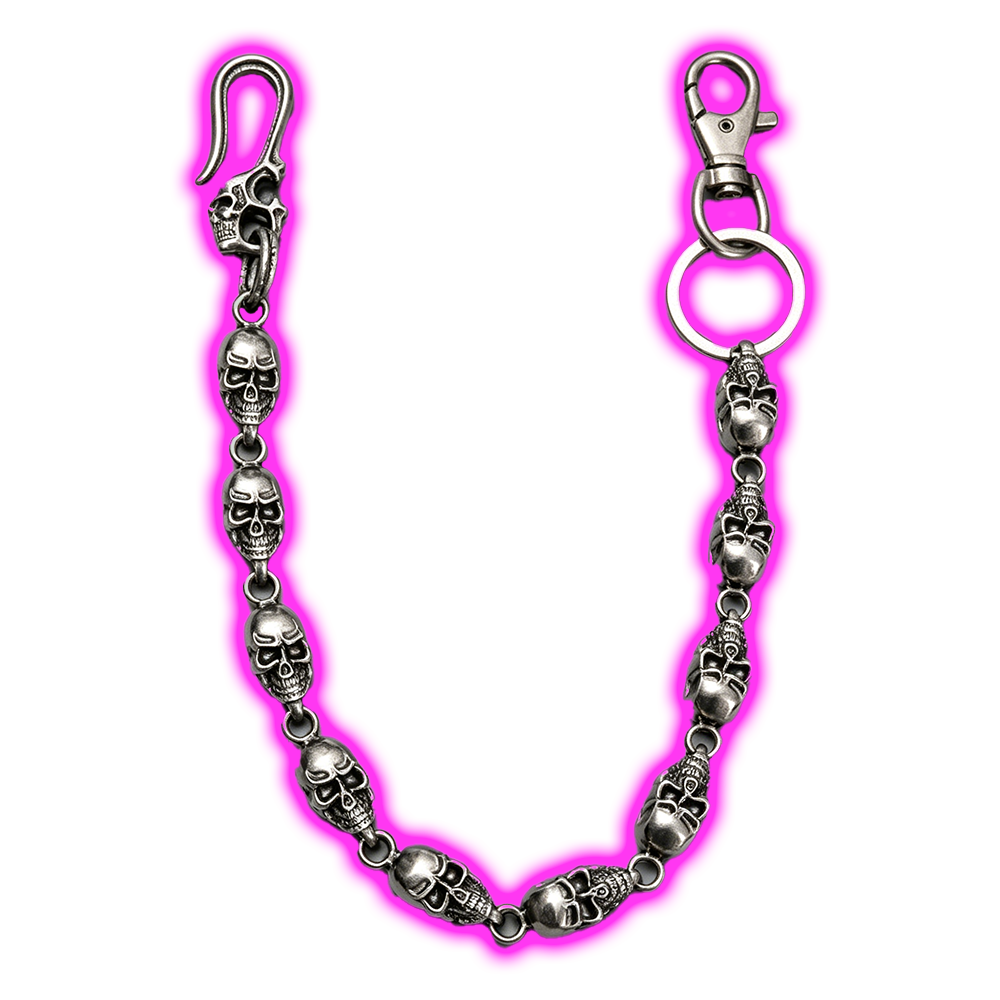 METAL SKULL CLO WAIST CHAIN