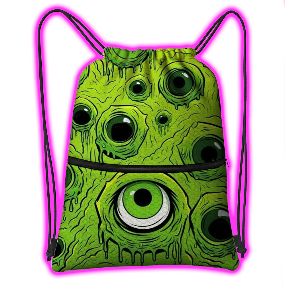 NEON GREEN CYCLOPS CLO BACKPACK
