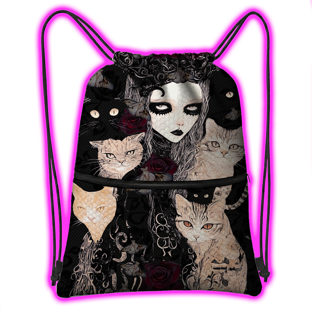 GOTHIC CAT MUSE CLO BACKPACK
