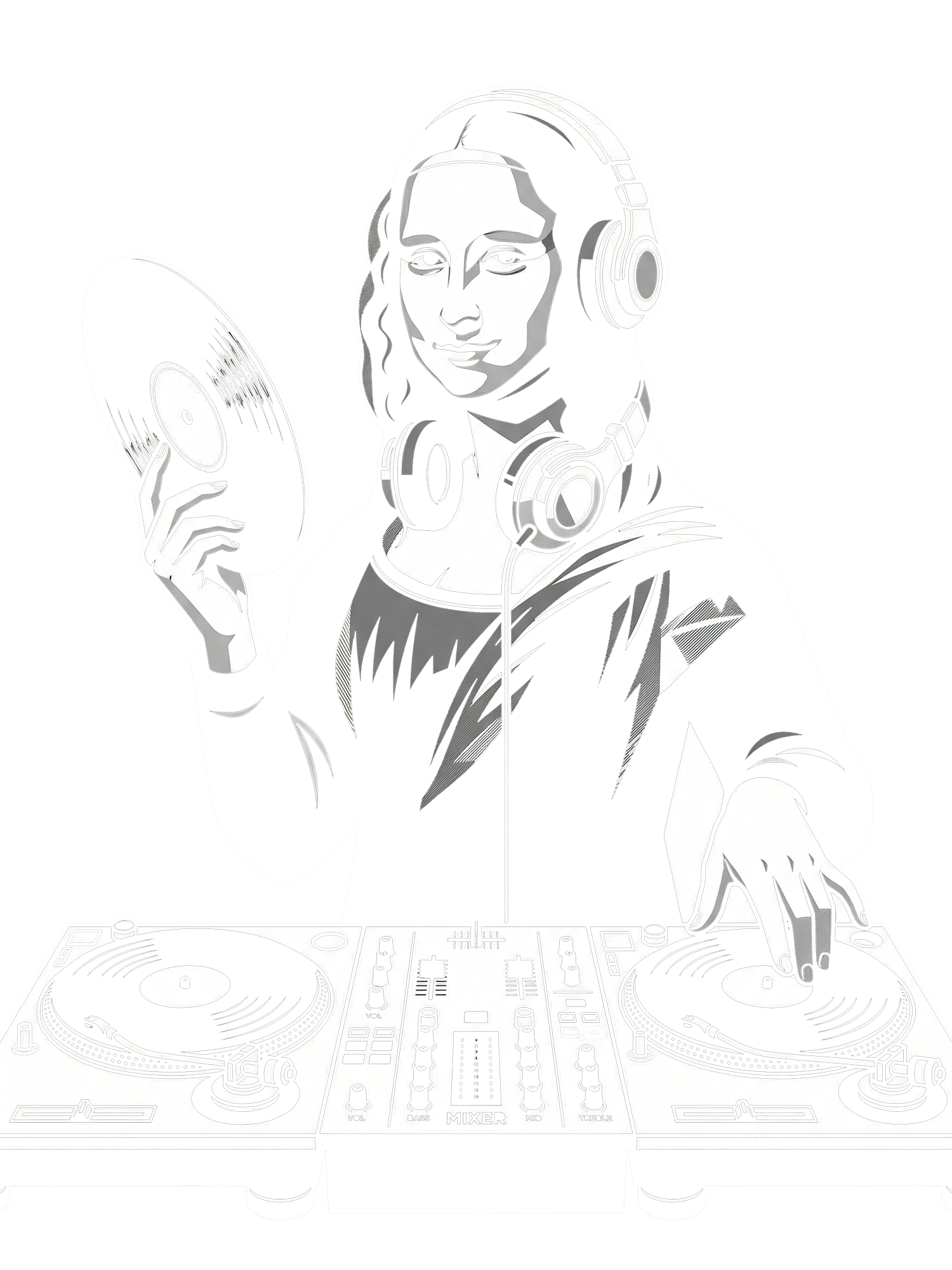 Mona on the Mix Washed Tshirt