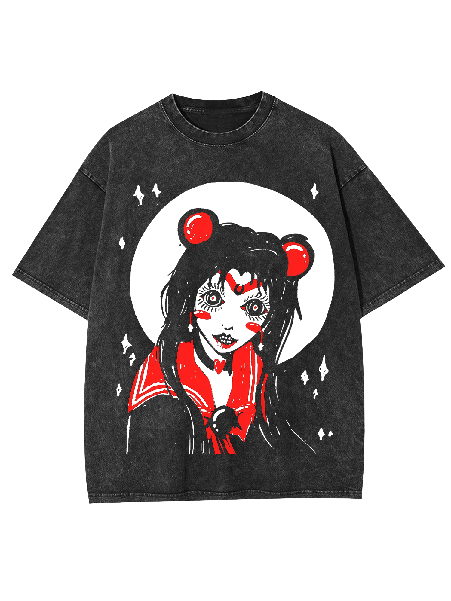 Gothic Sailor Moon Washed Tshirt