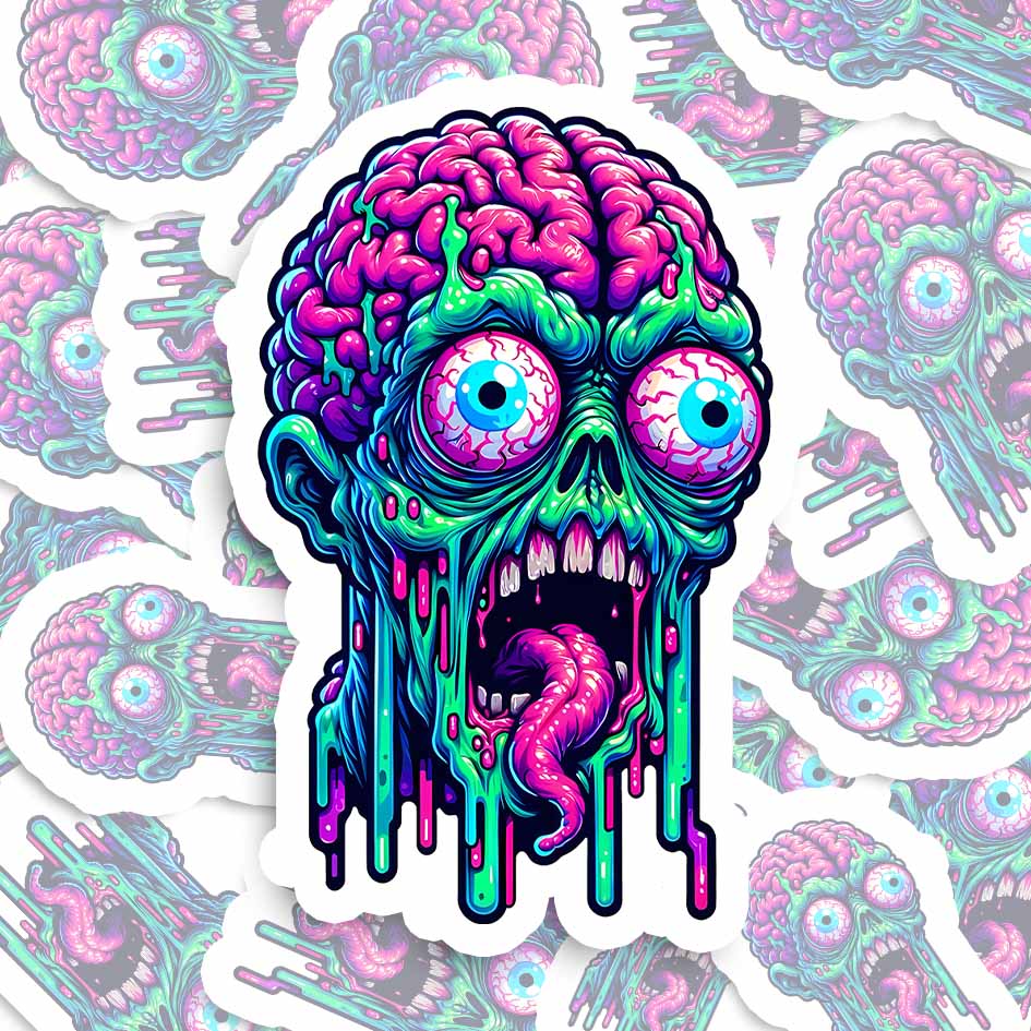 Melting Madness Sticker