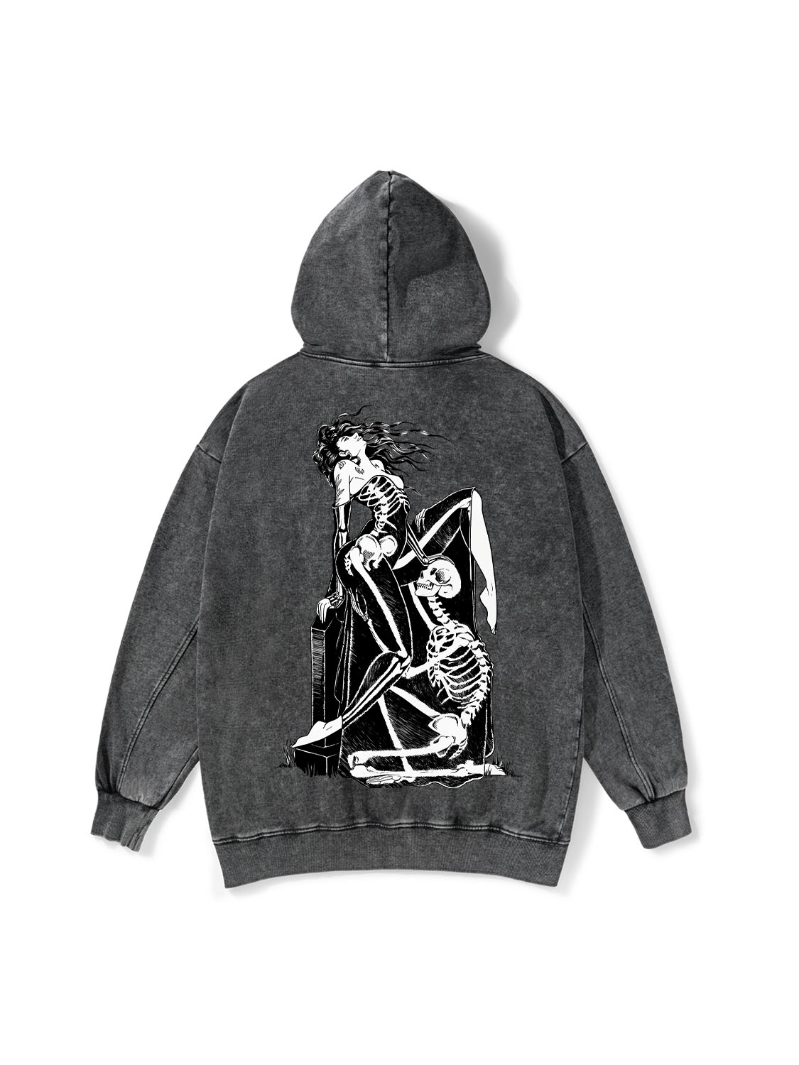 Skeleton Whisperer Washed Hoodie