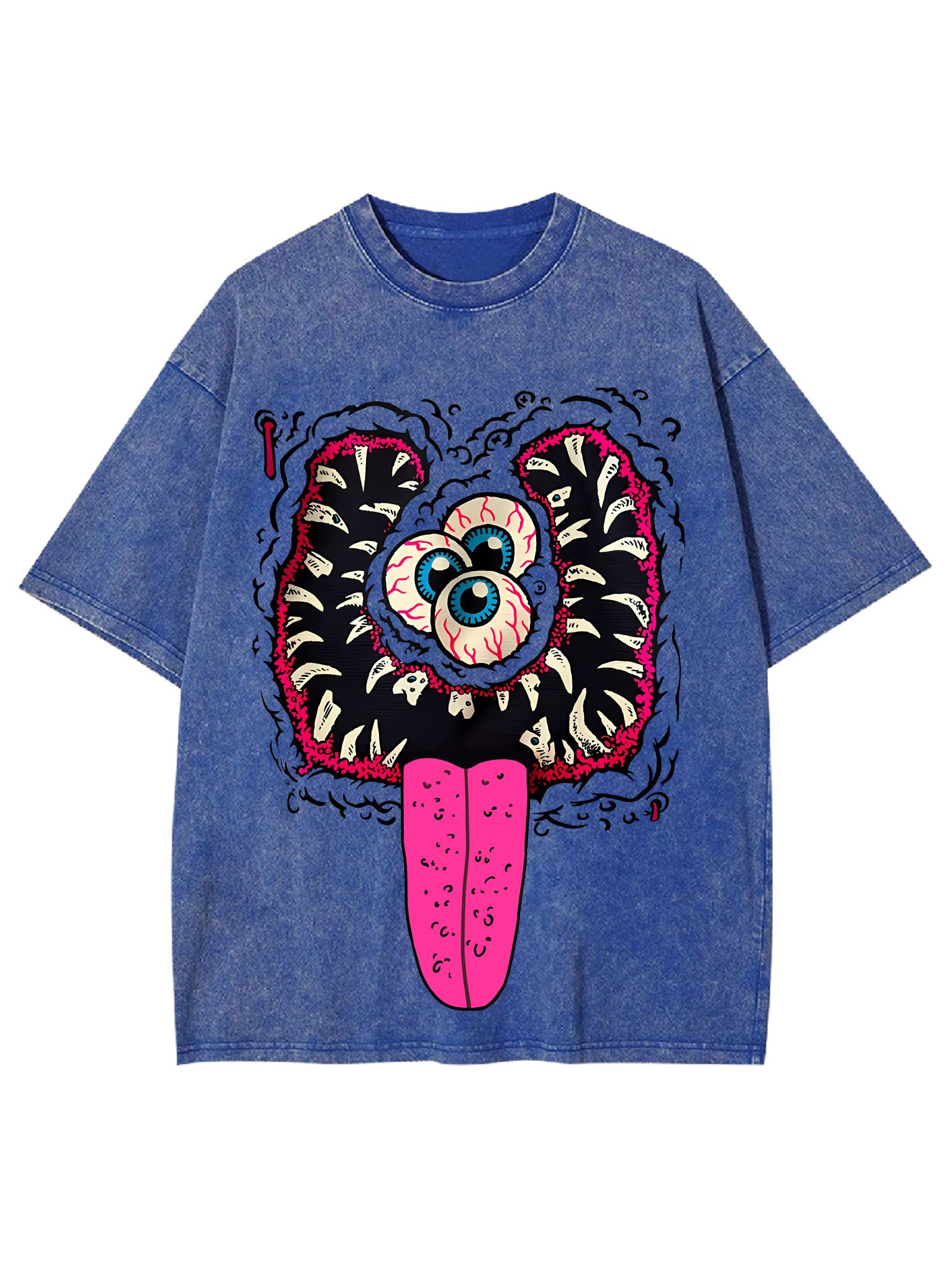 Terrifying Grin Washed Tshirt
