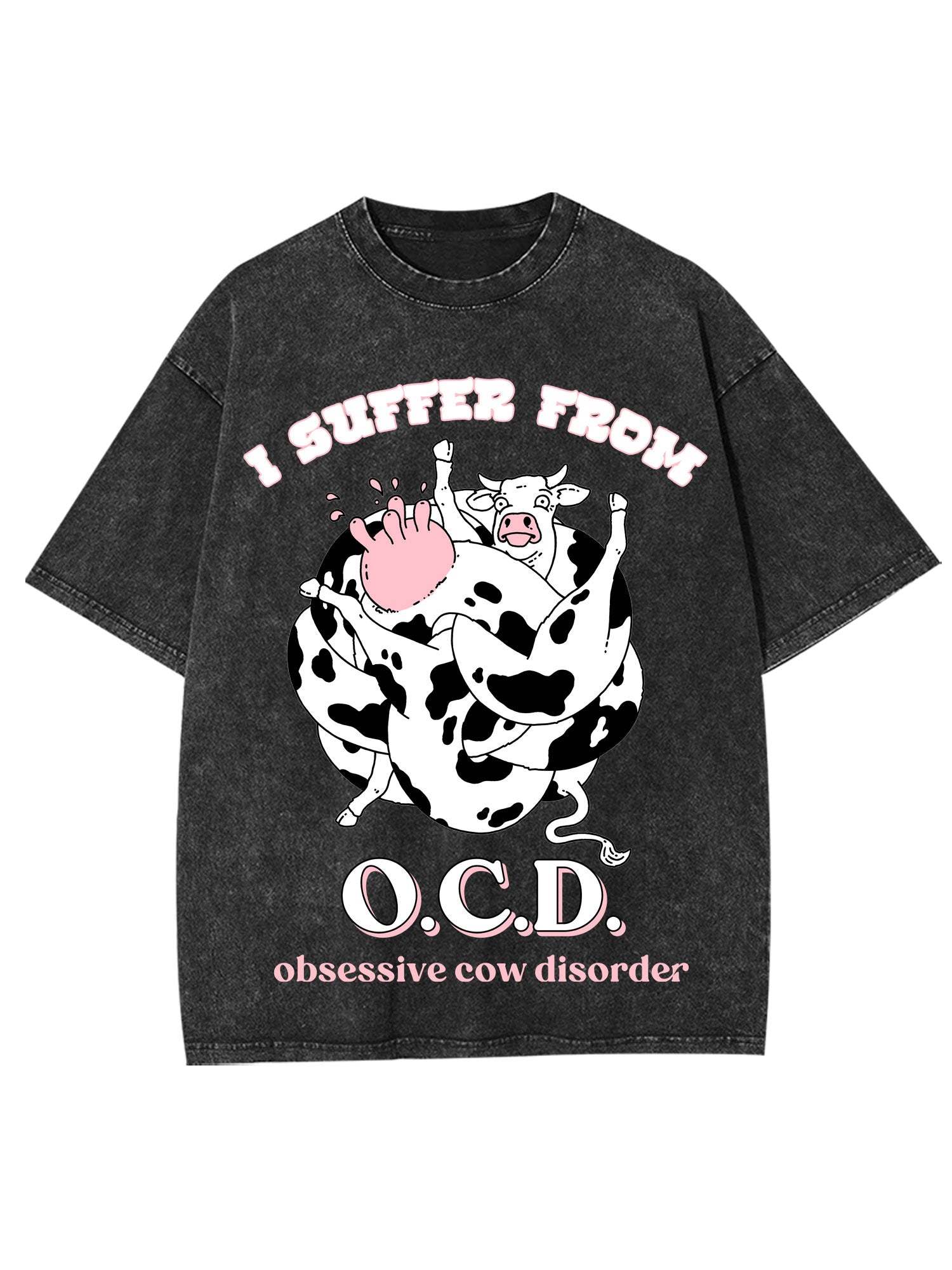 I Suffer Frow Washed Tshirt