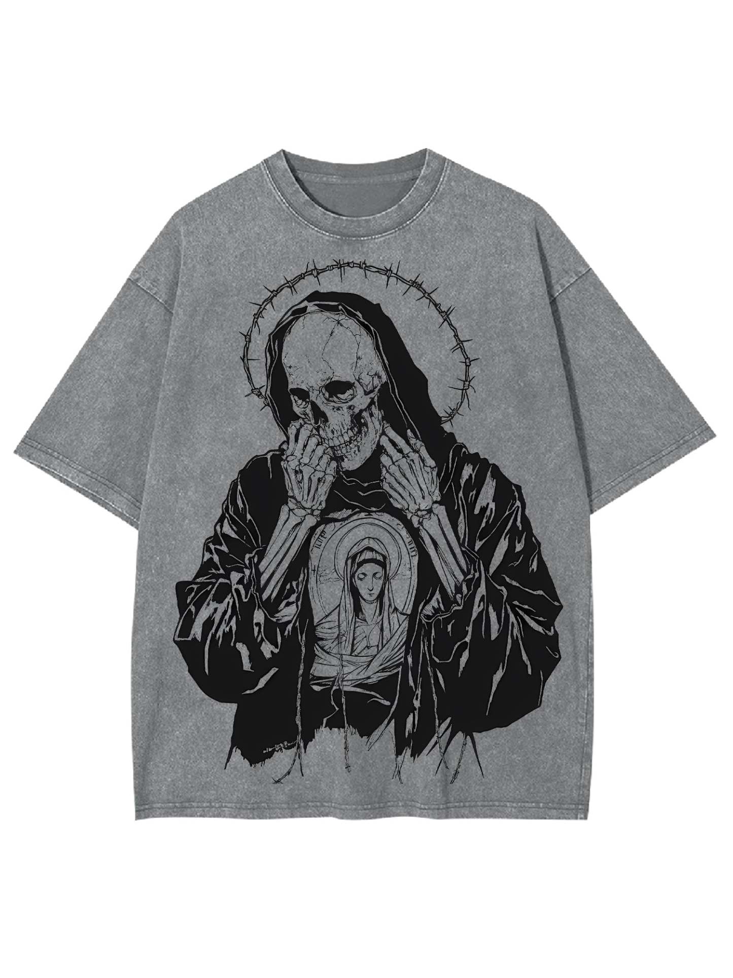 Lone Shadow Washed Tshirt-ClassyOutlaw Sale