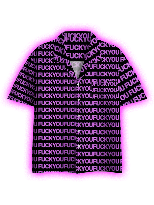 Explicit Repetition Button Up Pocket Shirt