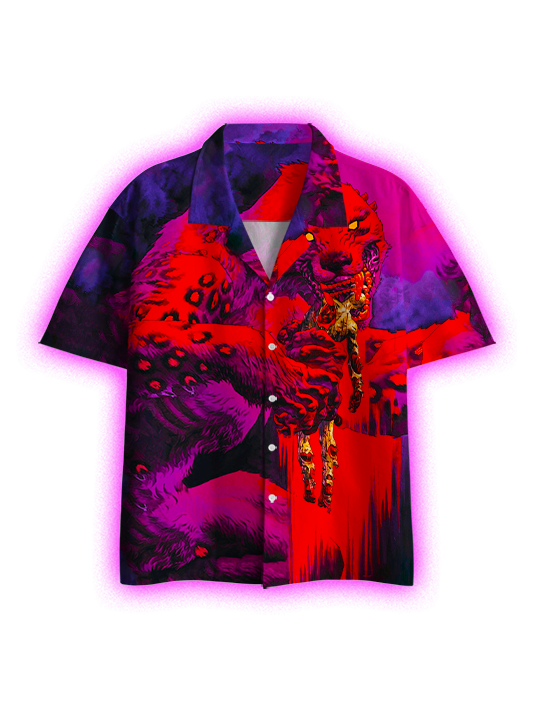 Beast's Fury Button Up Pocket Shirt