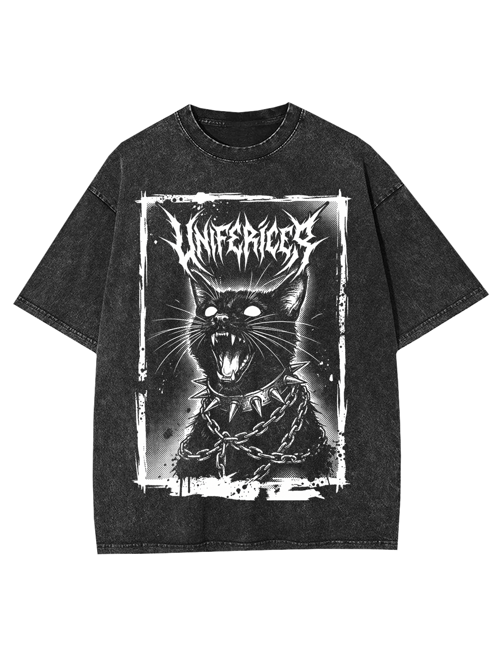 UNIVERSE INFERNAL LUCIFER WASHED TSHIRT
