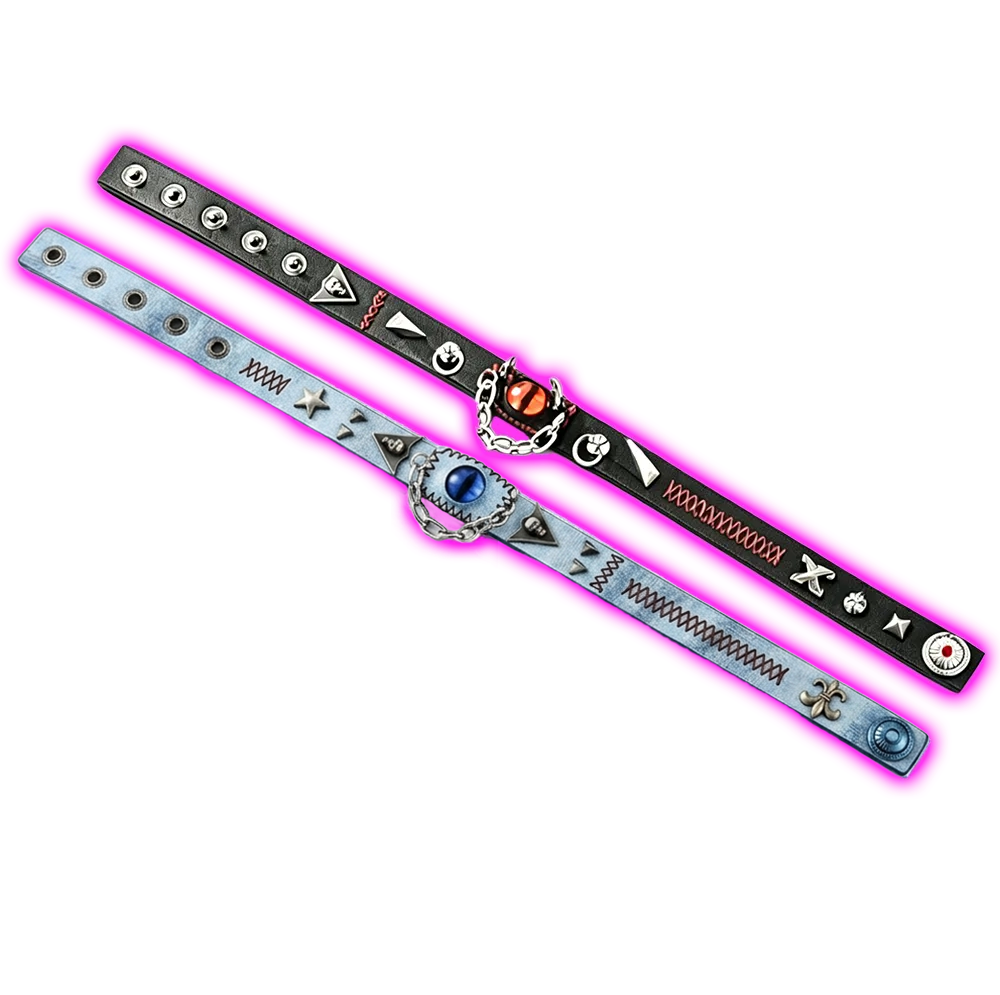 HAZE EYE RIVETS CLO NECKLACE