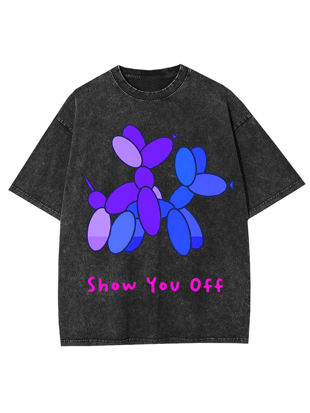 SHOW YOU OFF WASHED TSHIRT
