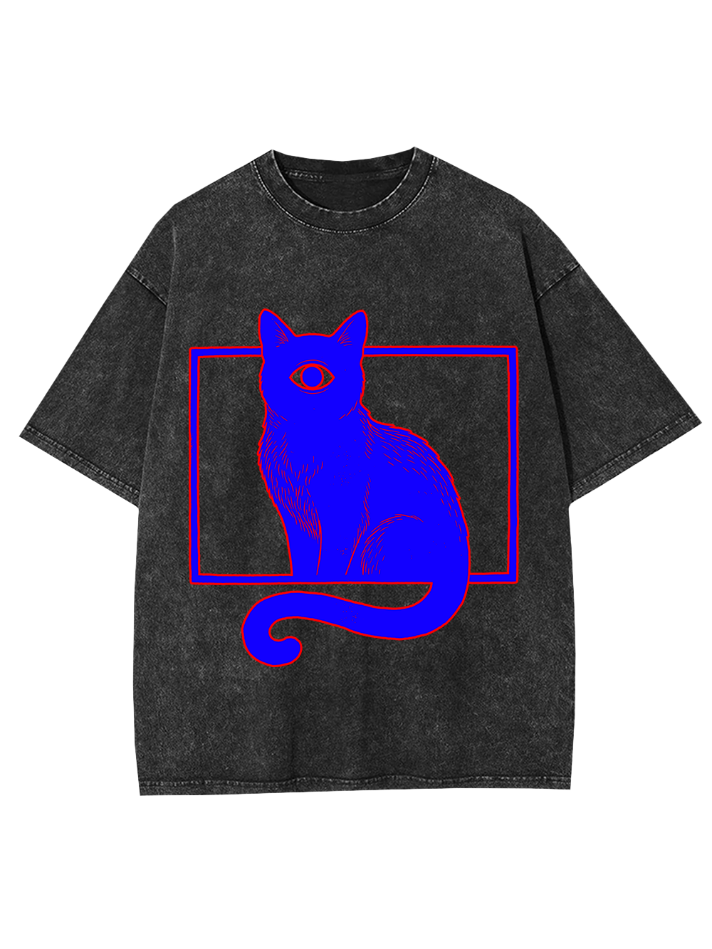 CYCLOPS CAT WASHED TSHIRT
