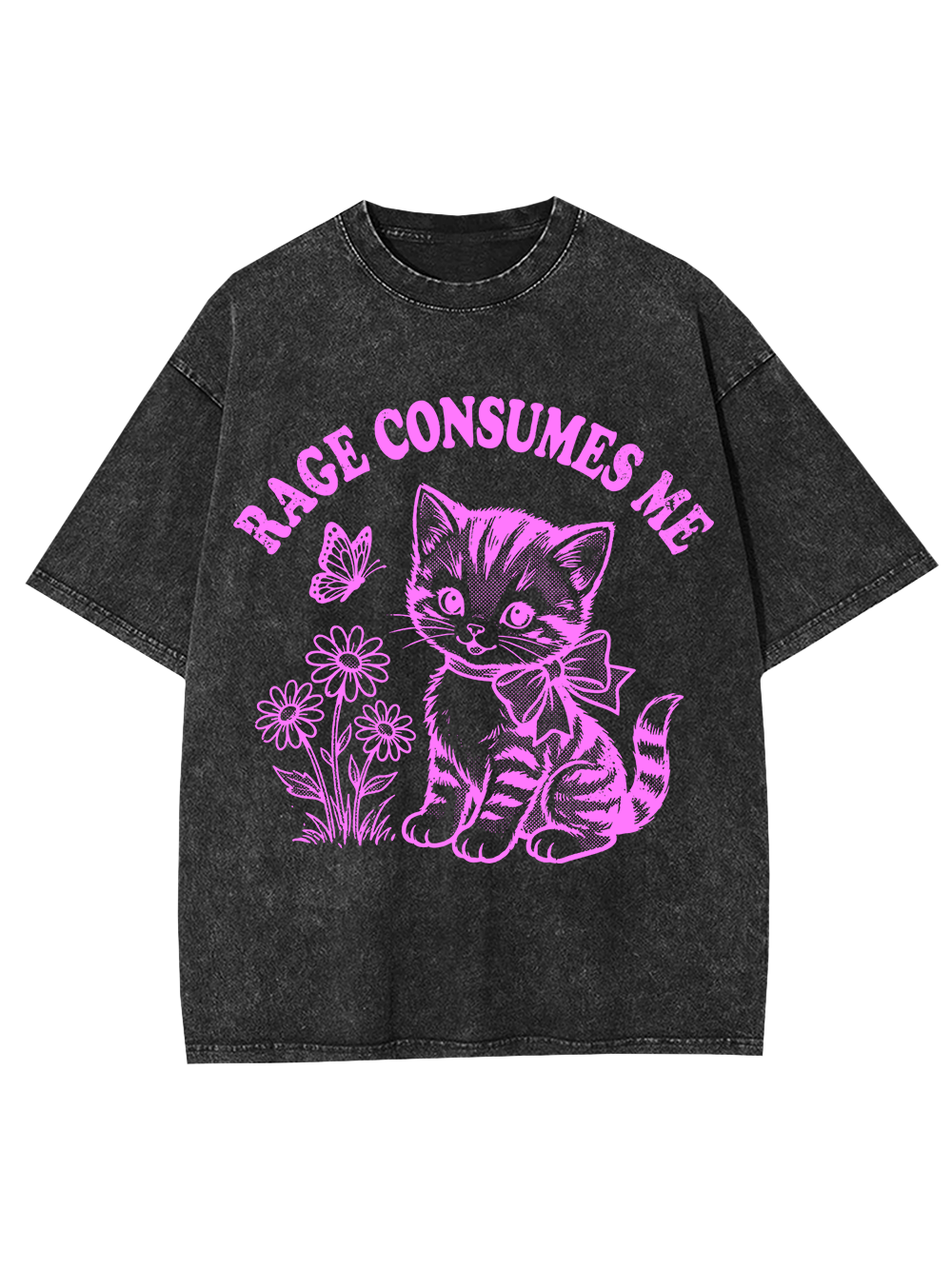 RAGE CONSUMES ME WASHED TSHIRT
