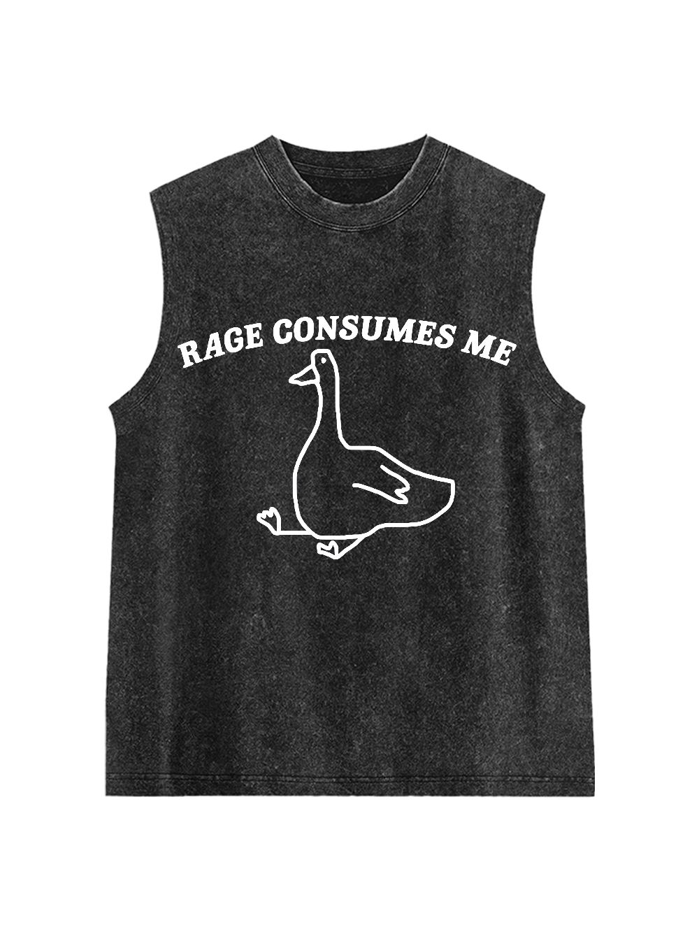 Rage Consumes Me Washed Tank Top