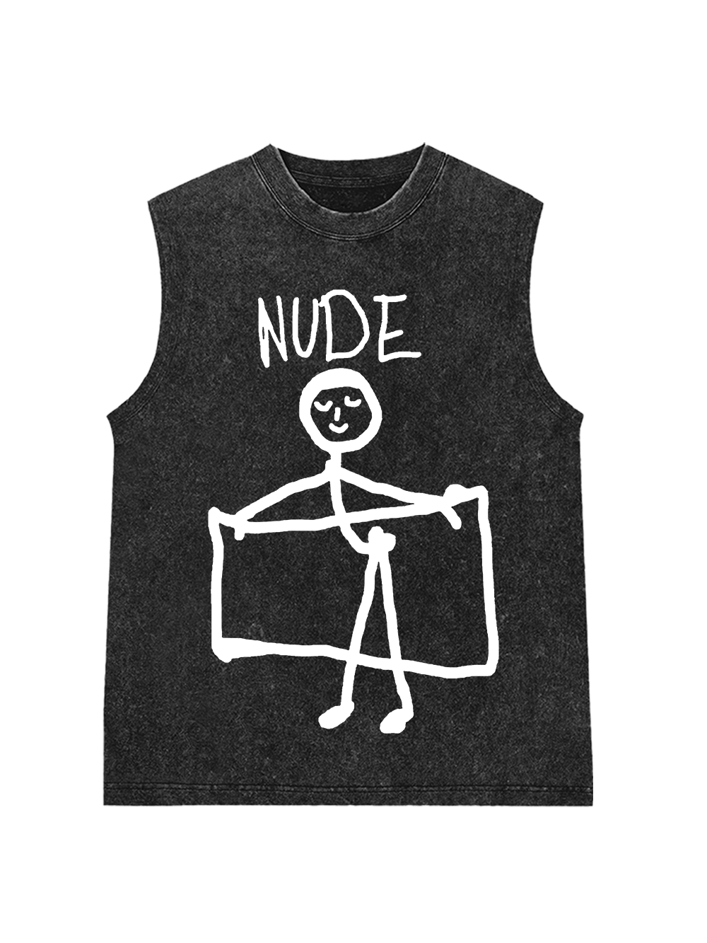 NUDE WASHED TANK TOP