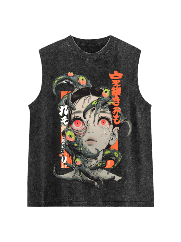 Dark Awakening Washed Tank Top