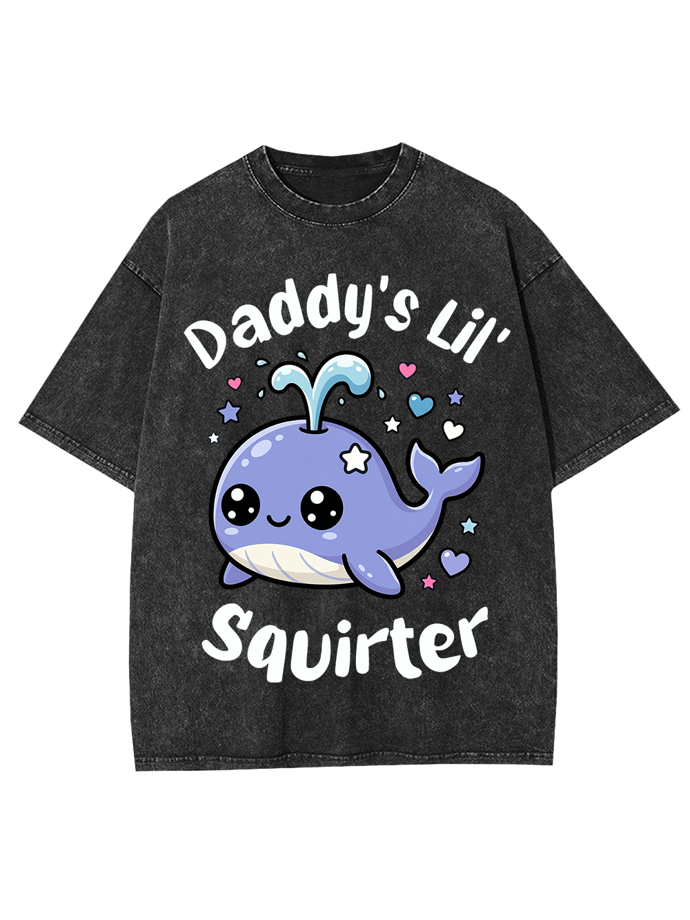 DADDY’S LIL’ SQUIRTER WASHED TSHIRT