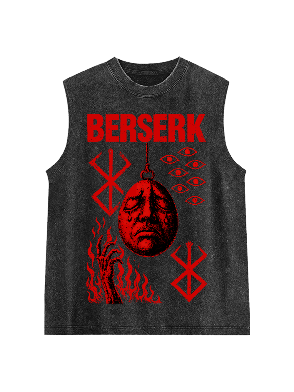 Berserk Washed Tank Top