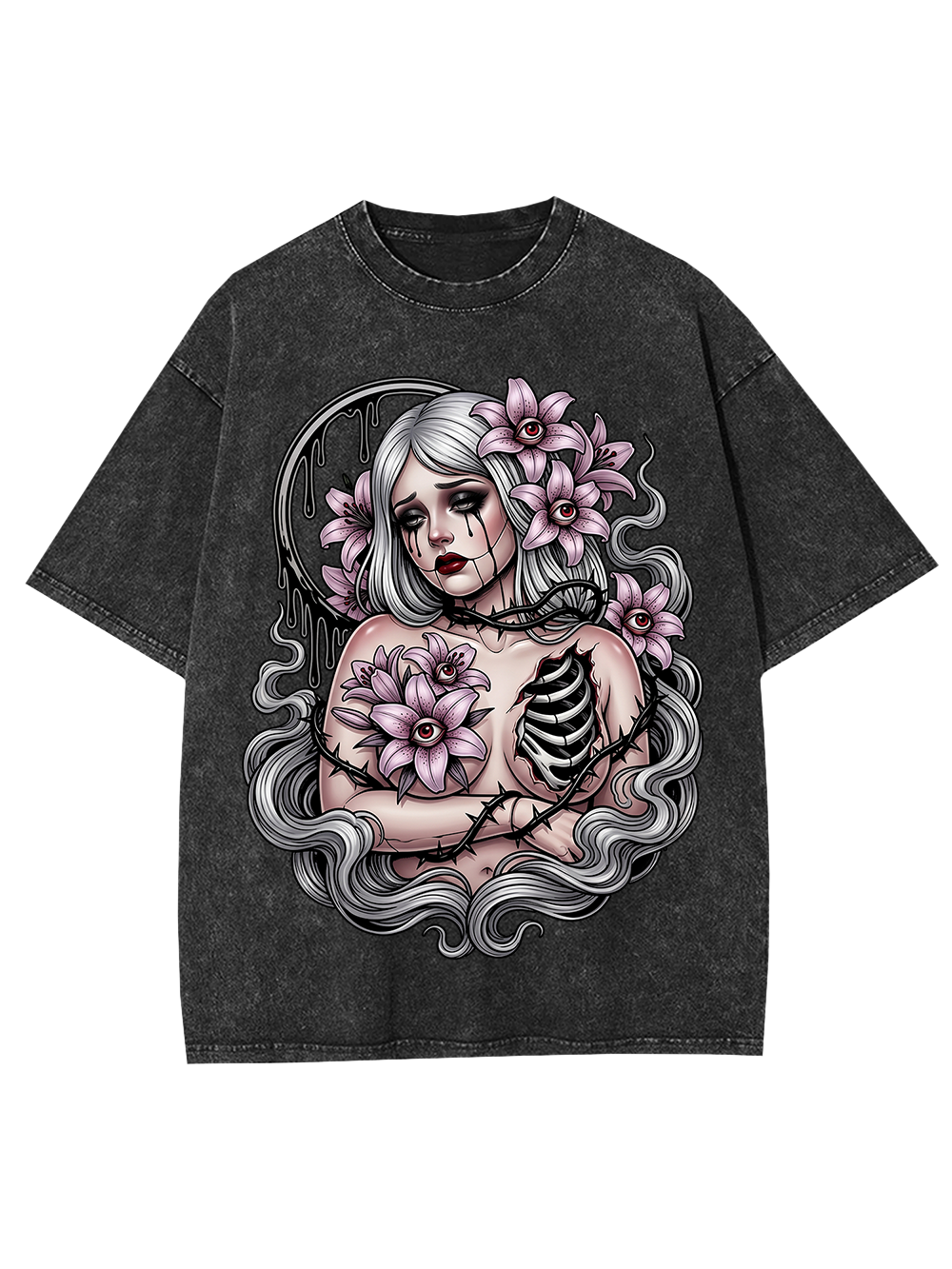 BLOOMING FROM WITHIN AAA WASHED TSHIRT
