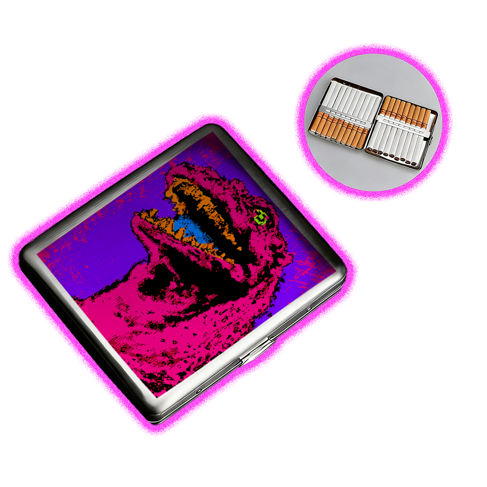 NEON ROAR CLO CIGARETTE CASE