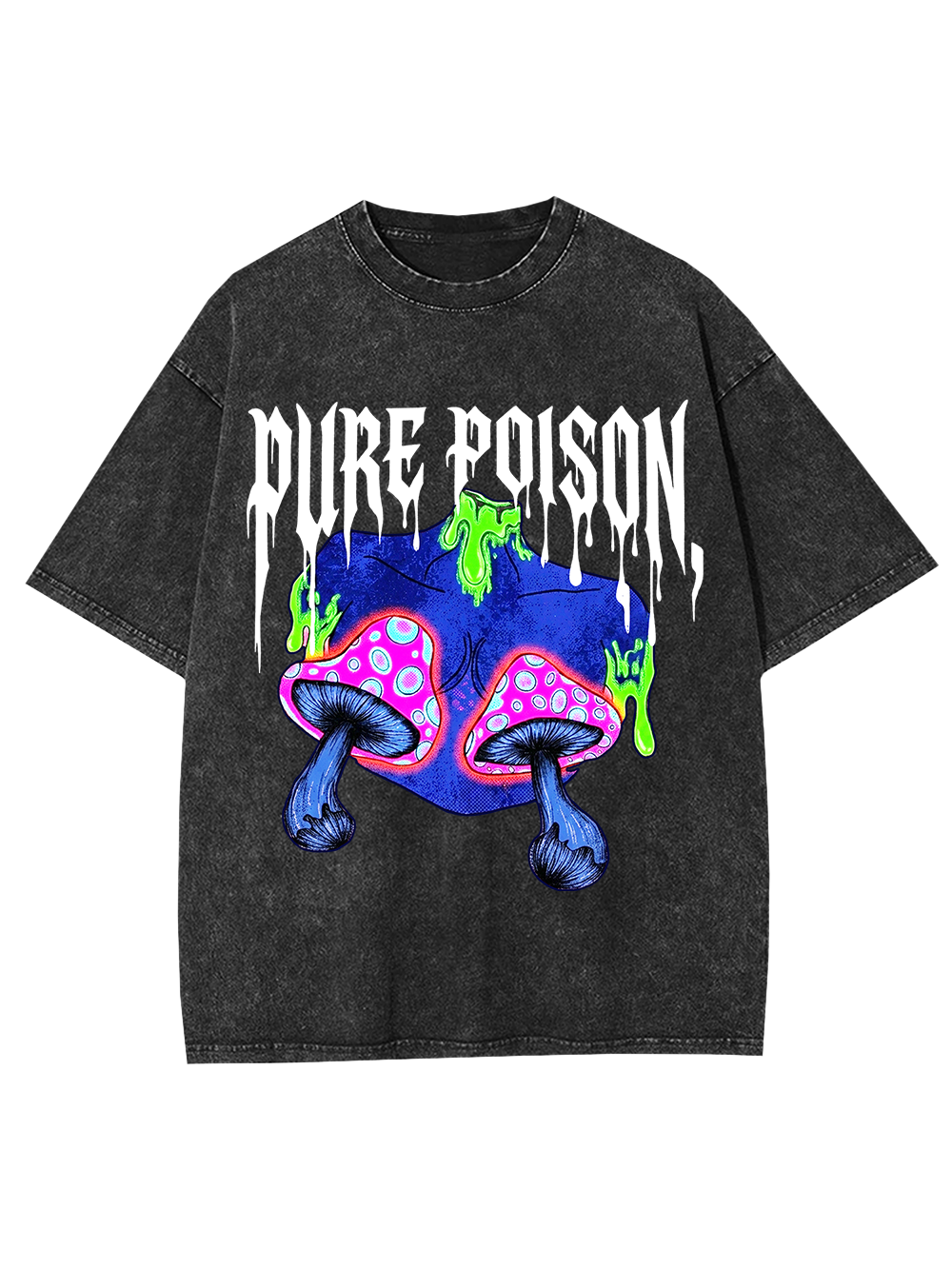 PURE POISON AAA WASHED TSHIRT