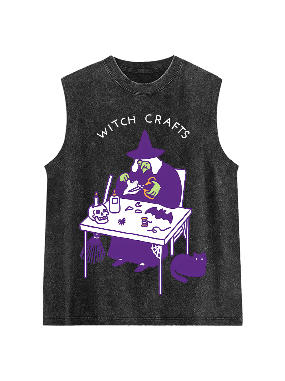 Witch Crafts Washed Tank Top