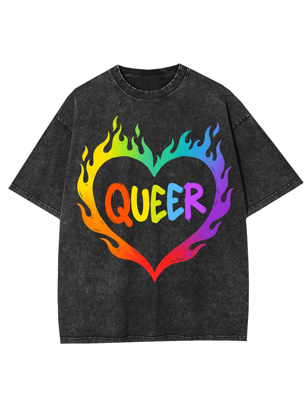 QUEER AAA WASHED TSHIRT