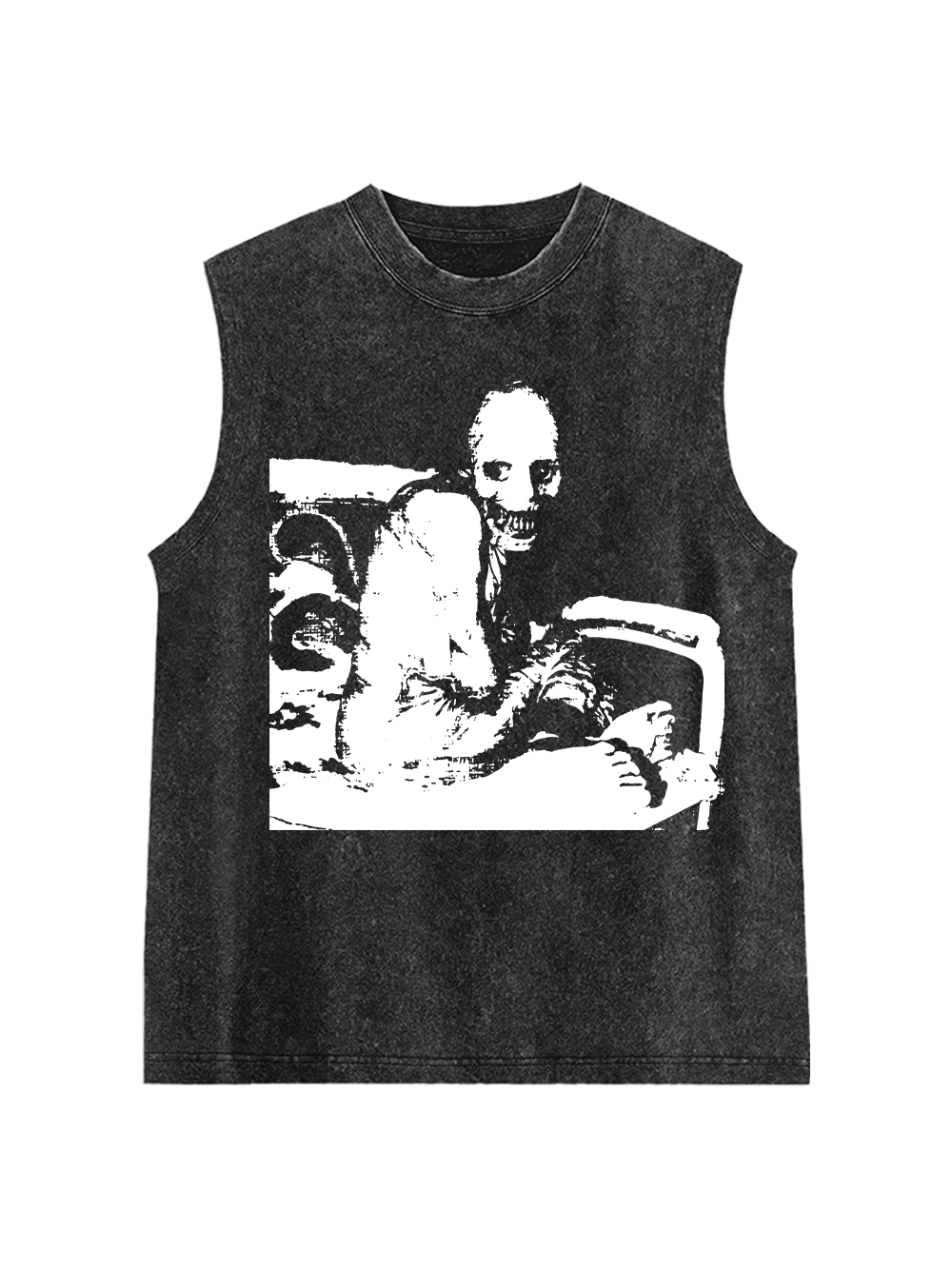 Russian sleep experiment Washed Tank Top