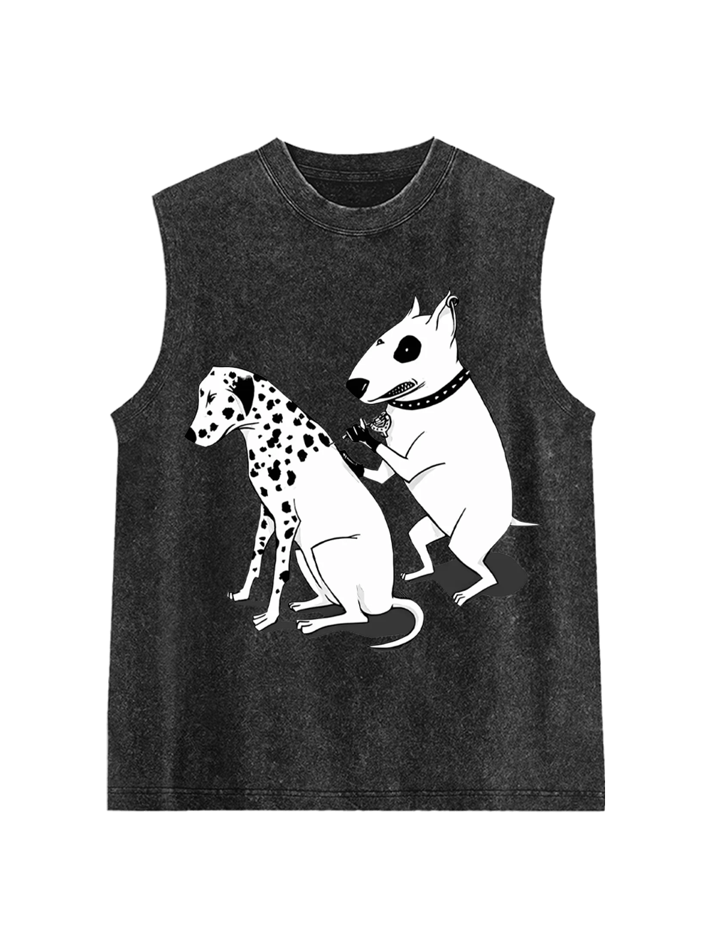 Dog Gossip Washed Tank Top-ClassyOutlaw Sale