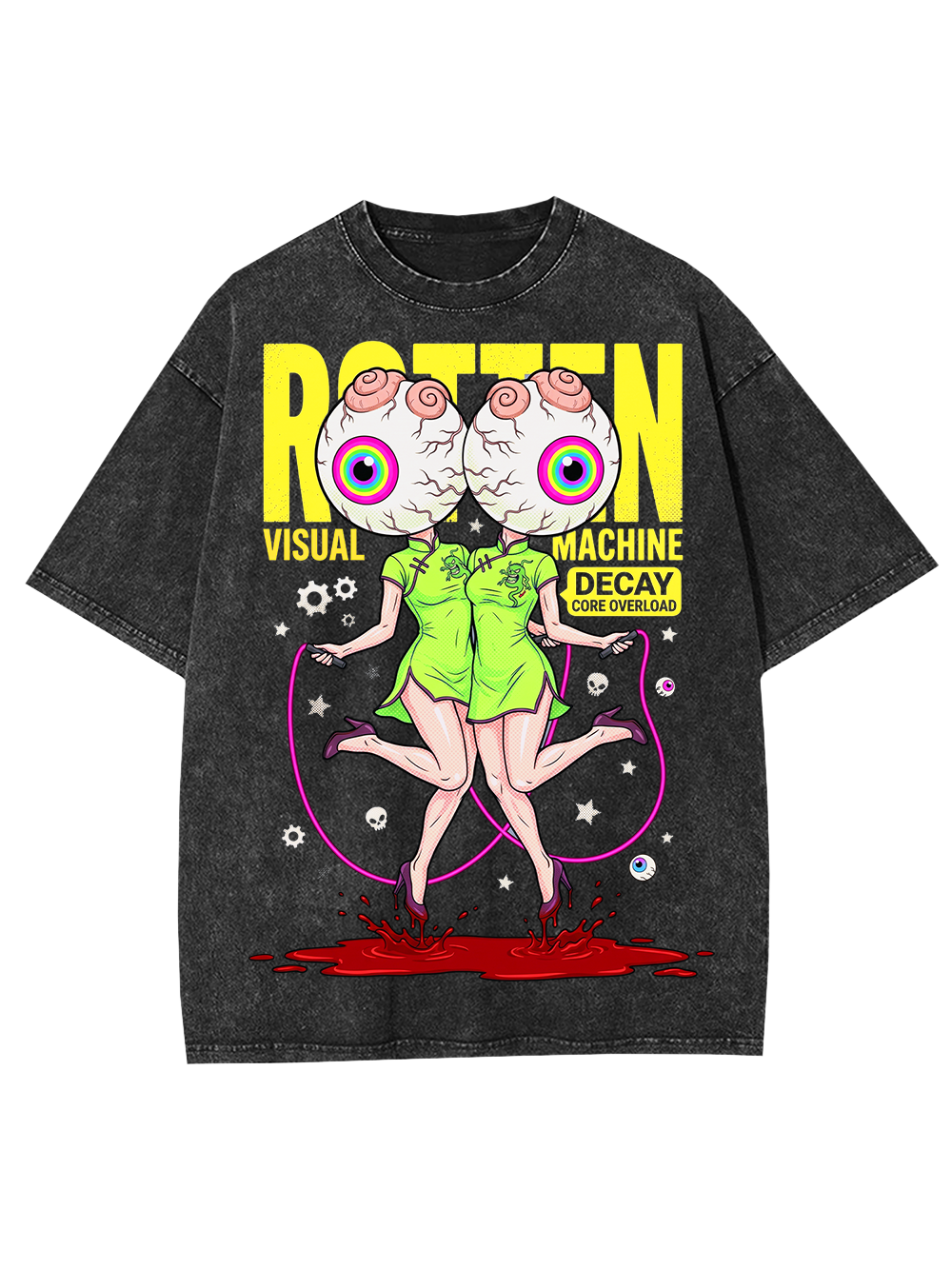 ROTTEN AAA WASHED TSHIRT