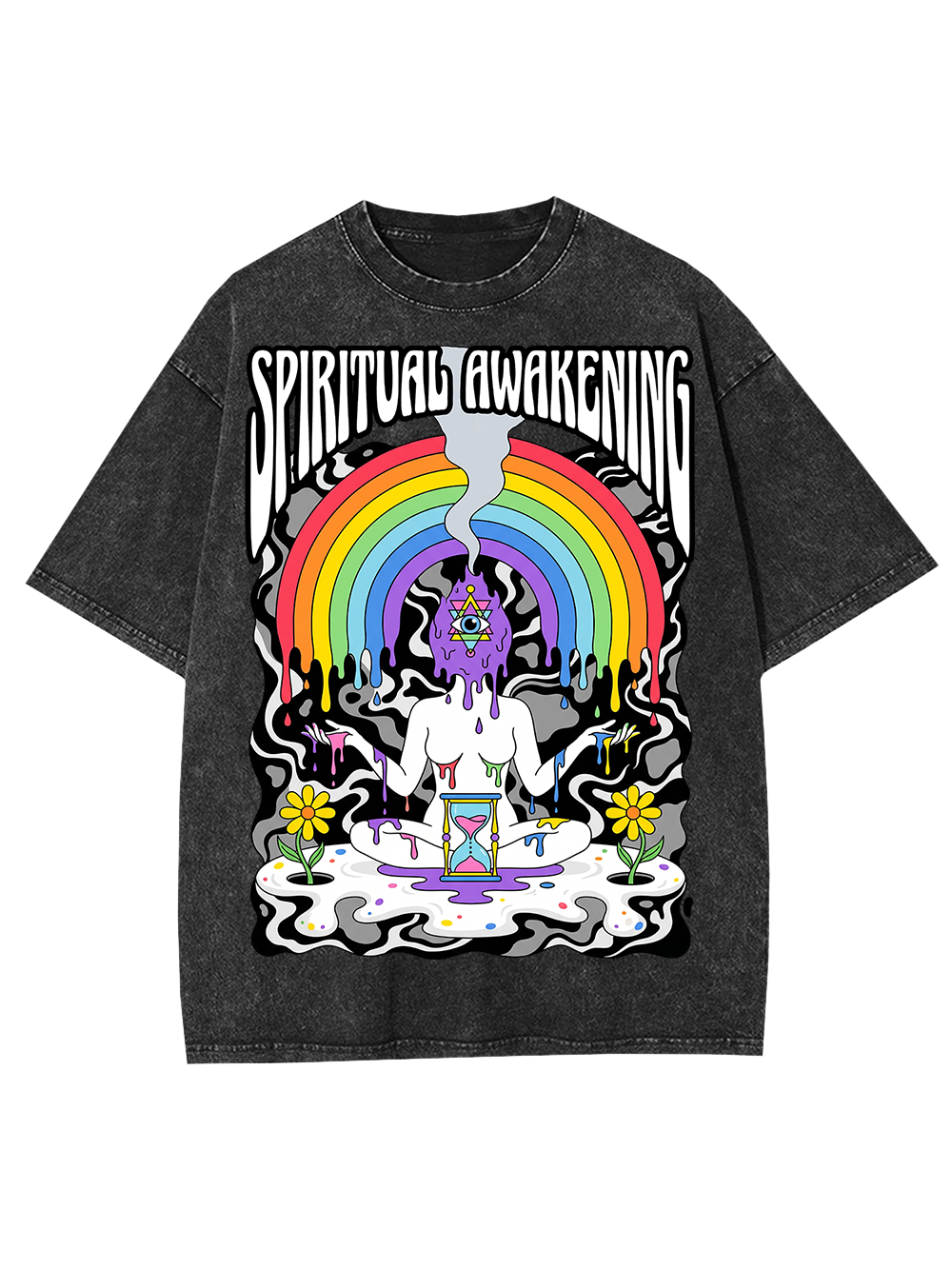 SPIRITUAL AWAKENING AAA WASHED TSHIRT