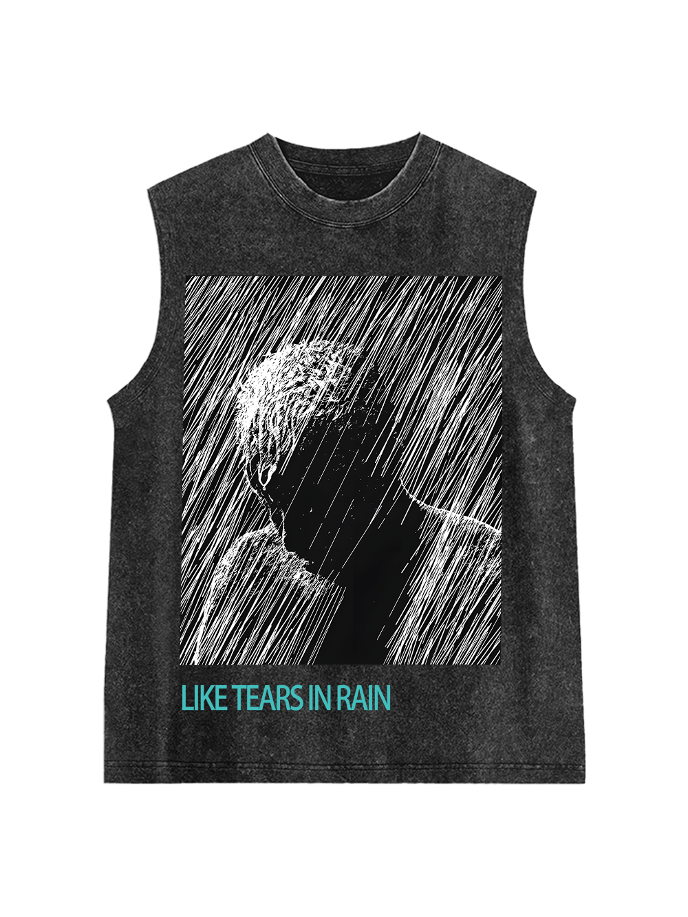 Like Tears In Rain Washed Tank Top