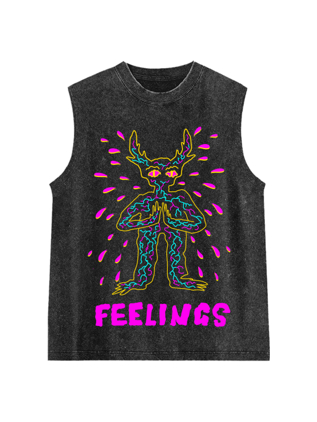 Feelings Washed Tank Top