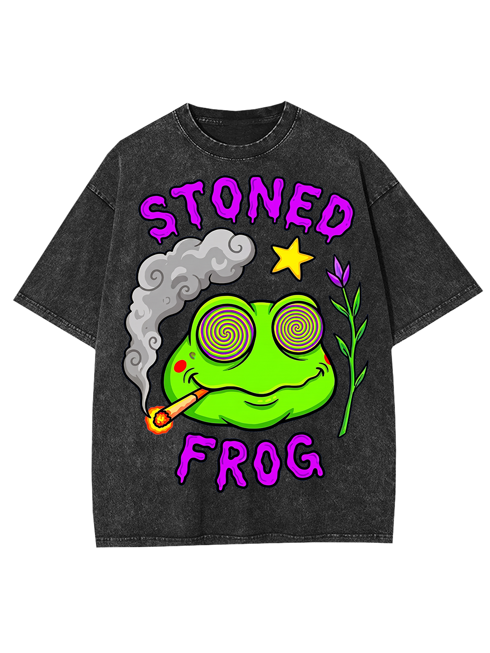 STONED FROG AAA WASHED TSHIRT