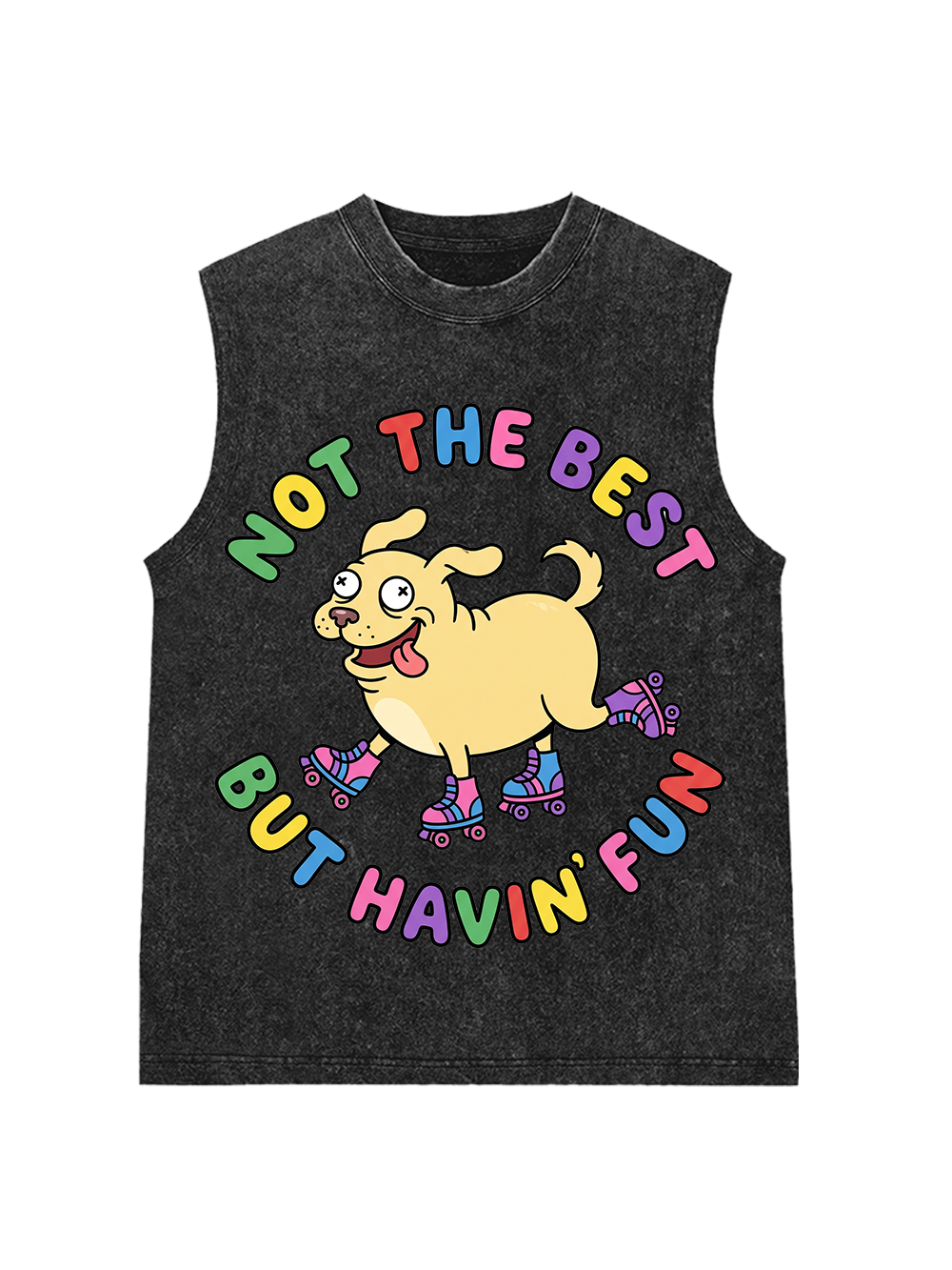 ROLLER DOG FUN WASHED TANK