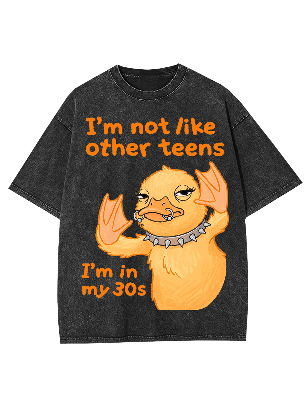 DUCK THIRTIES AAA WASHED TSHIRT