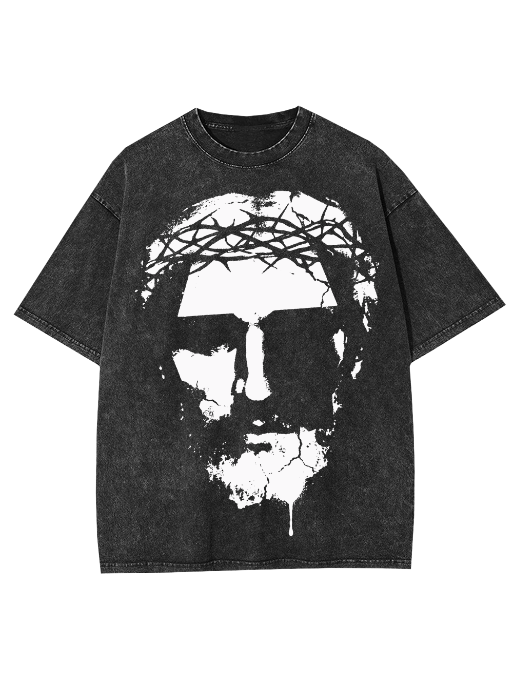 THORNED FACE AAA WASHED TSHIRT