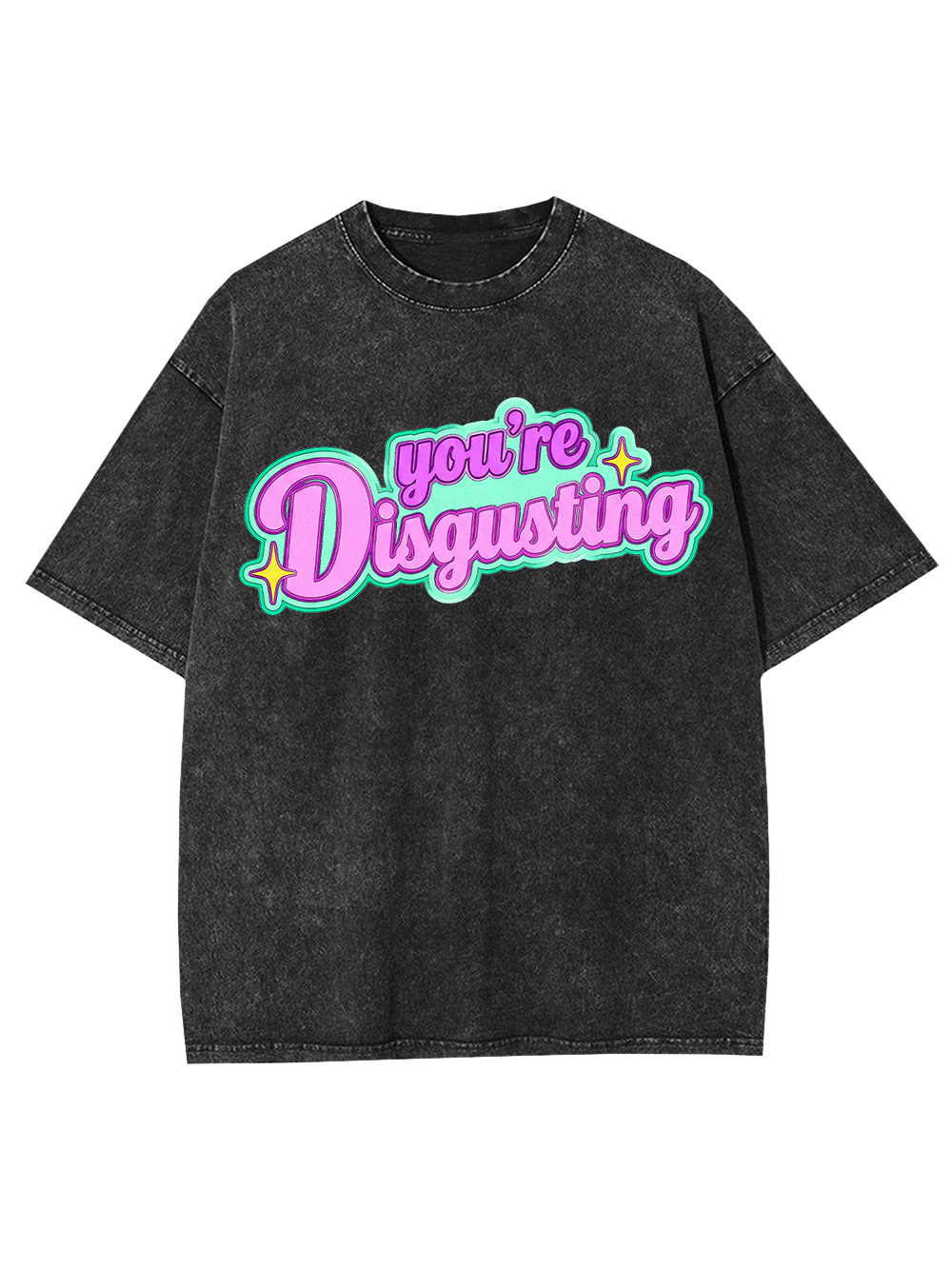 YOU’RE DISGUSTING AAA WASHED TSHIRT