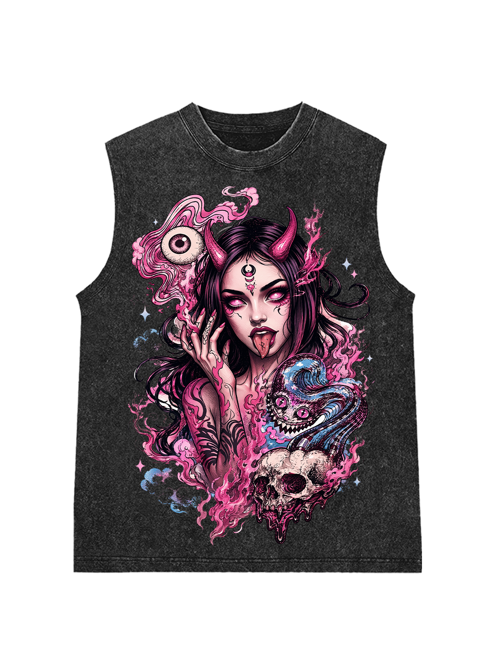 DEMON MUSE AAA WASHED TANK