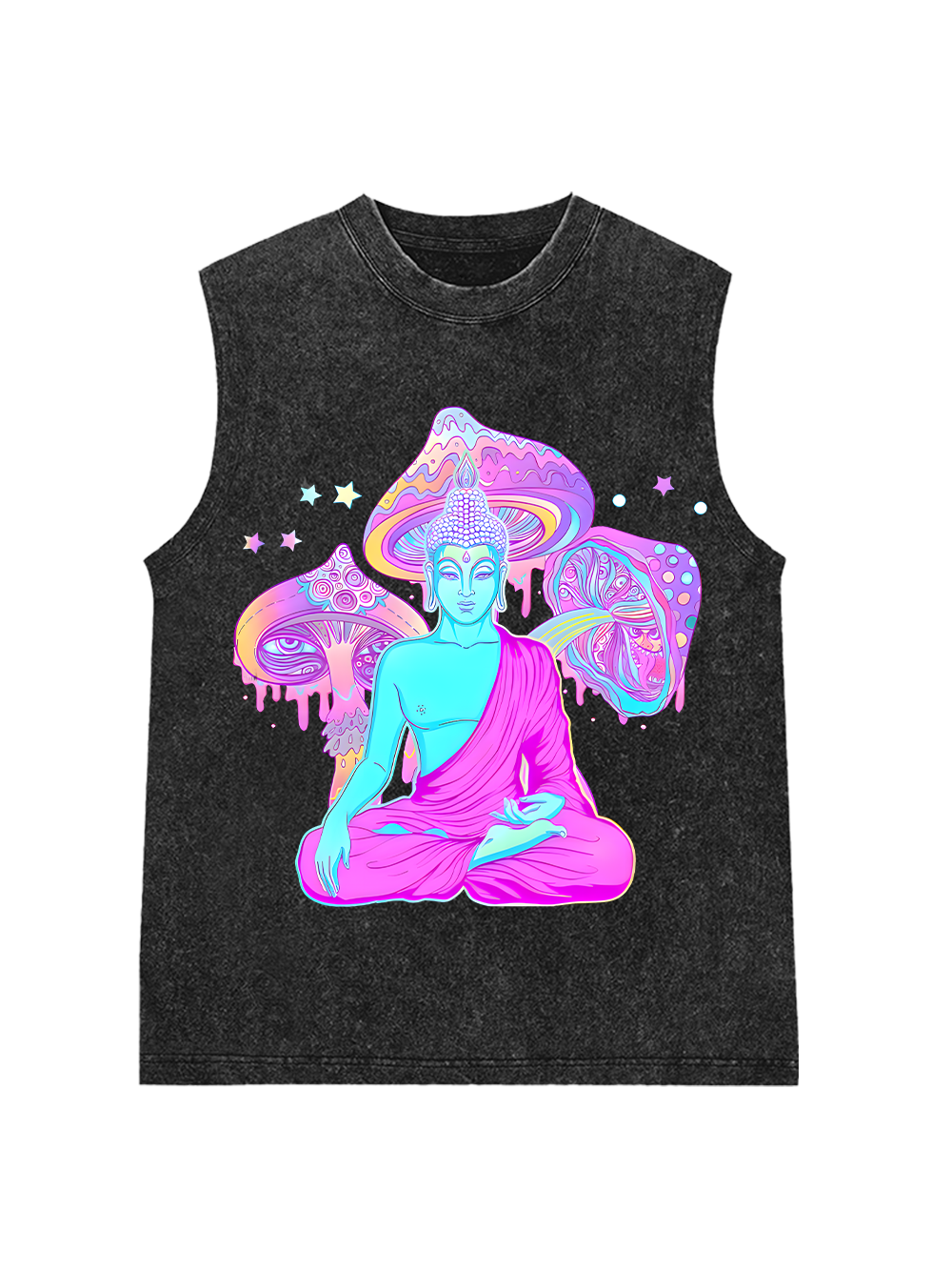 PSYCHEDELIC DEITY AAA WASHED TANK