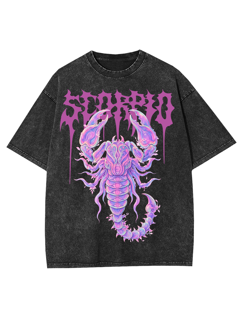 SCORPIO ZODIAC AAA WASHED TSHIRT
