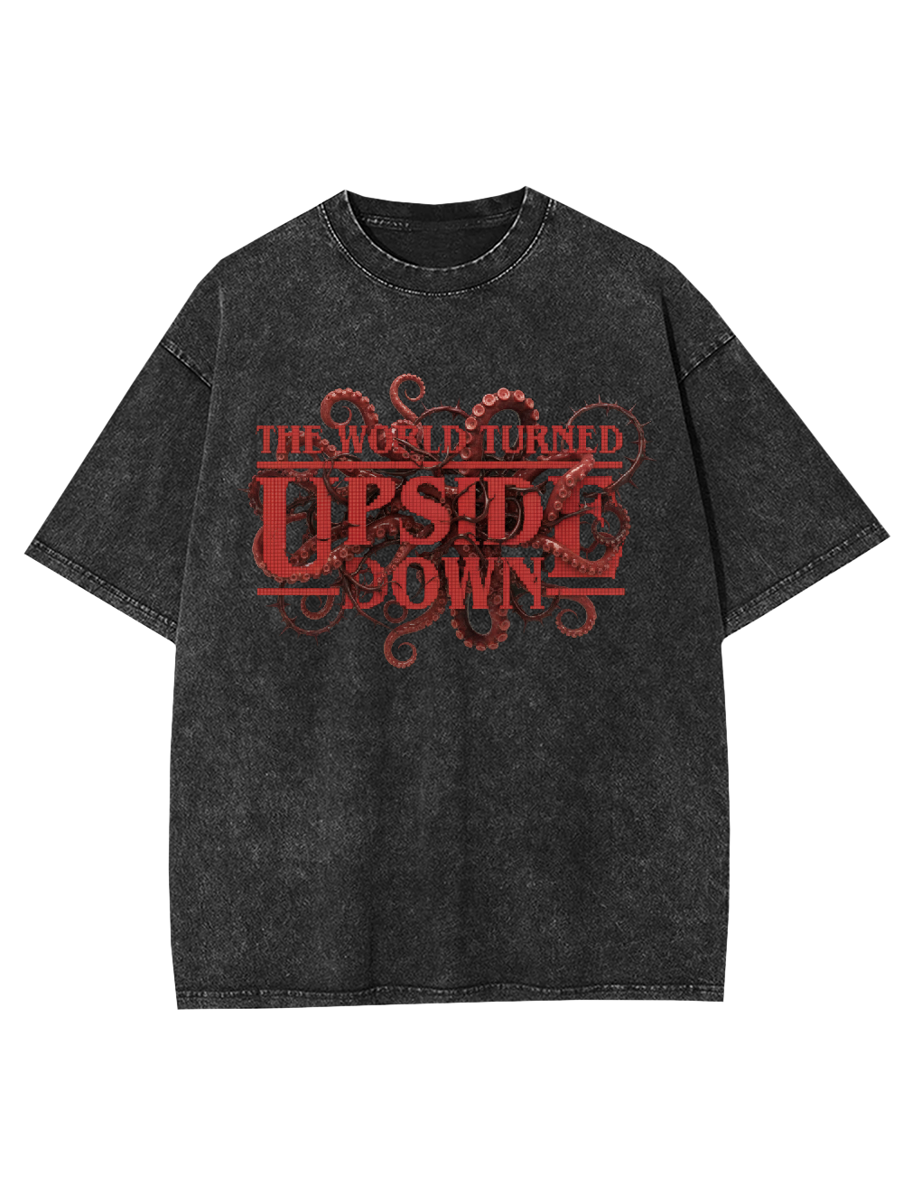 The World Turned Upside Down Washed Tshirt