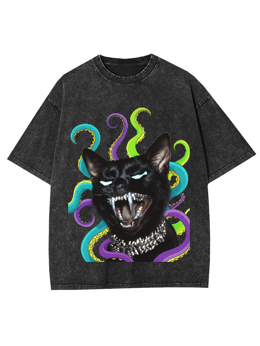 Hiss and Claw Washed Tshirt