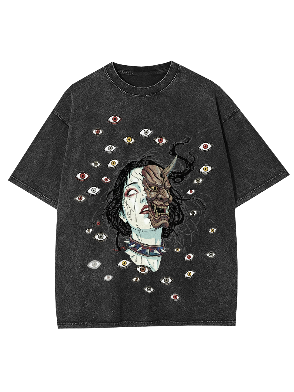 Gaze of the Demon Washed Tshirt
