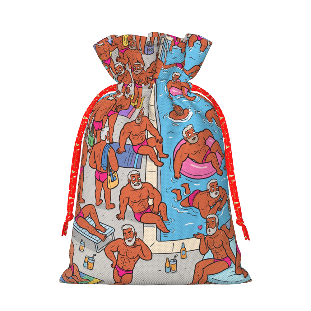 MUSCULAR DUDES POOL PARTY CLO GIFT BAG