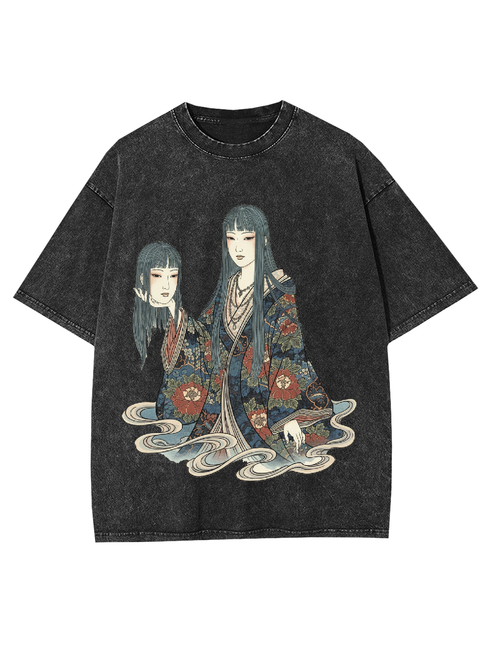 Dual-Faced Phantom Washed Tshirt