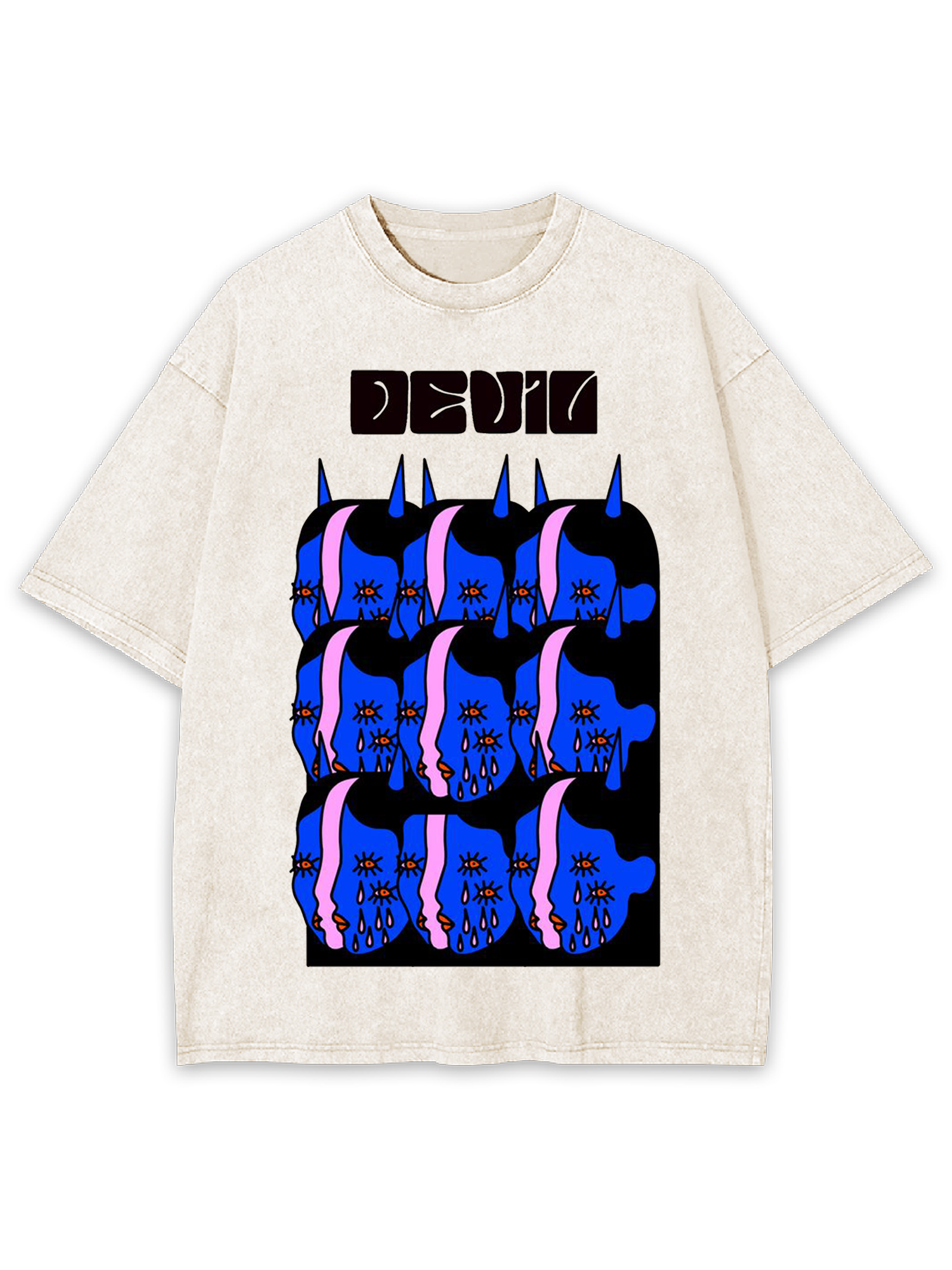 Devil Washed Tshirt