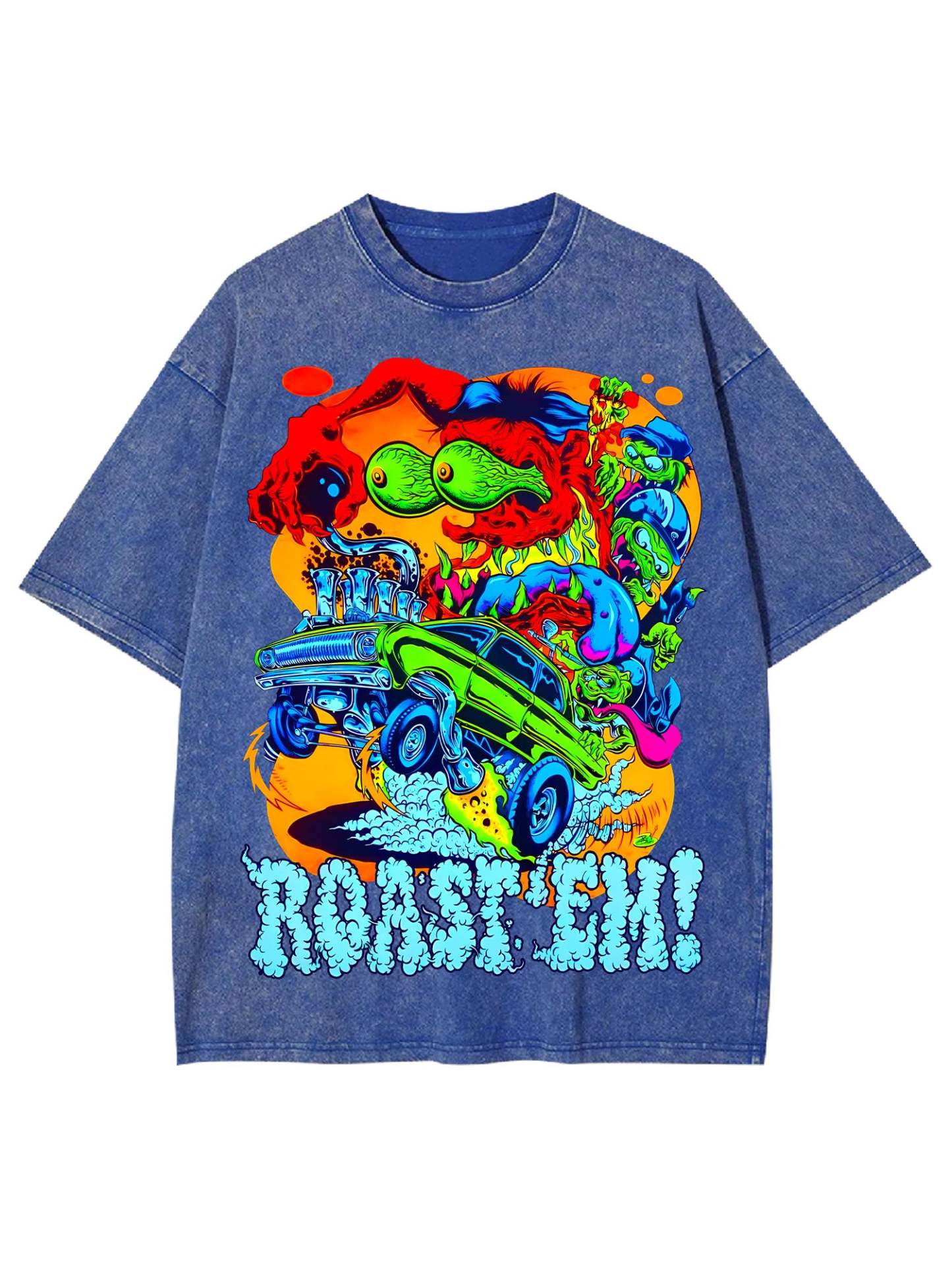 Roast 'em! Washed Tshirt